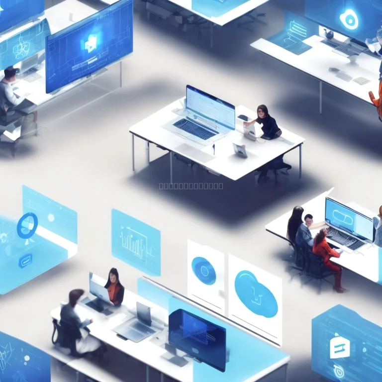 Dozent erklärt digitale Themen